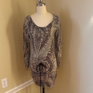 Lanvin Gray Knit Top